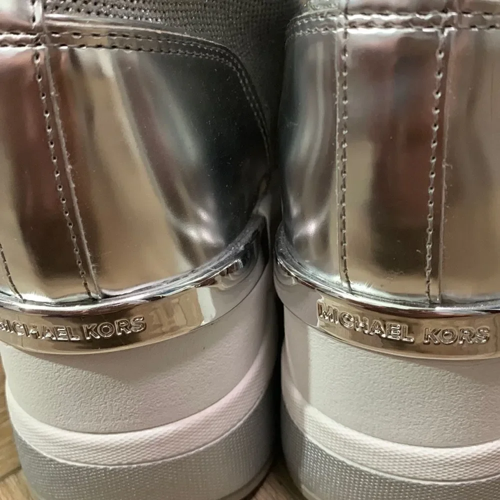 Michael Kors Sparkly Heeled Bootie - Picture 3 of 8